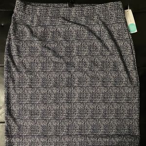 Kota Knit jacquard pencil skirt